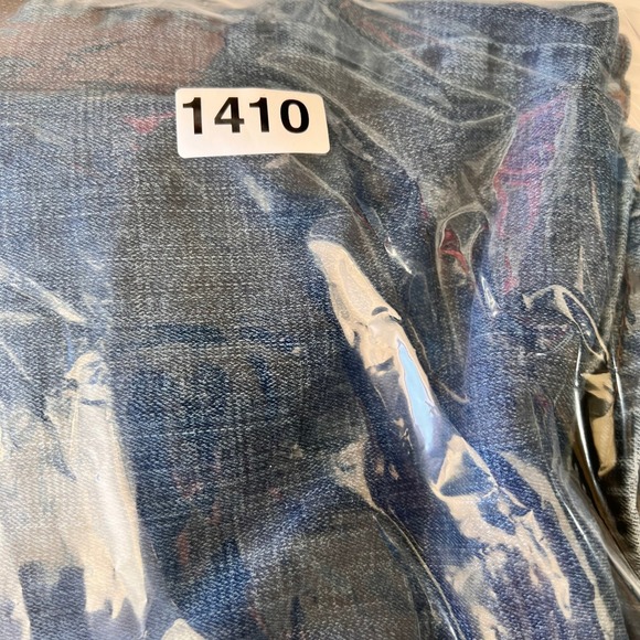 Lucky Brand 221 Straight Leg Jeans Mens 38x30 Medium Wash Blue Denim 1410 - Picture 8 of 8